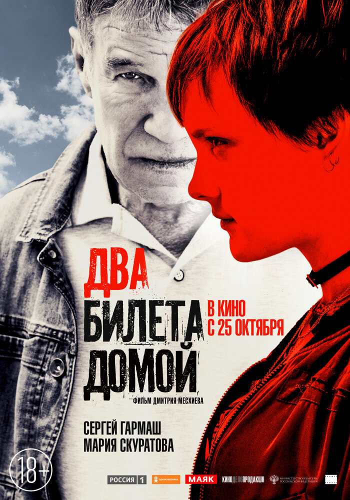 Два билета домой (2018) постер