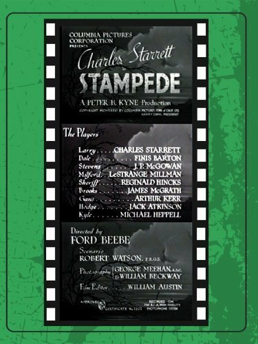 Stampede (1936) постер